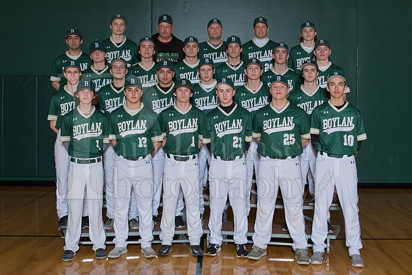 Boylan Spring 2018 Boys Varsity Baseball Team-0010
