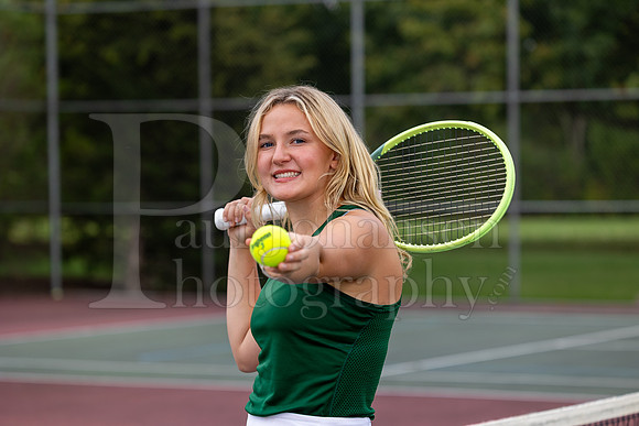 Boylan Girls Varsity Tennis Seniors Photoshoot 10-4-2023-1480
