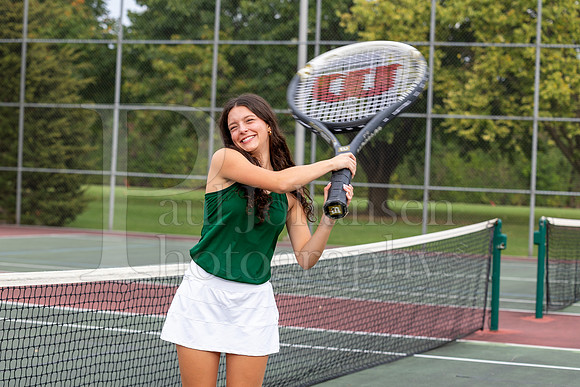 Boylan Girls Varsity Tennis Seniors Photoshoot 10-4-2023-1538