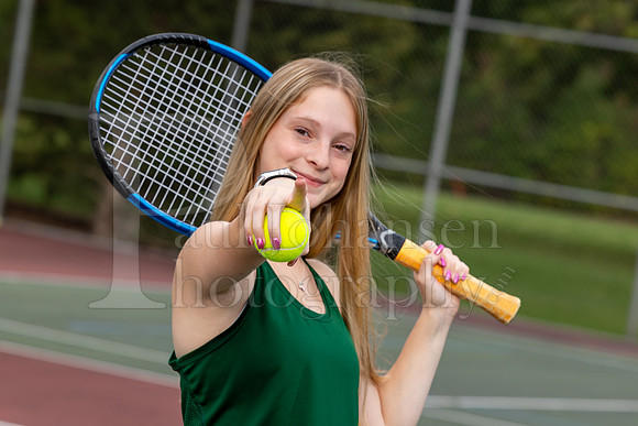 Boylan Girls Varsity Tennis Seniors Photoshoot 10-4-2023-1591