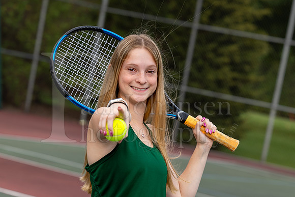 Boylan Girls Varsity Tennis Seniors Photoshoot 10-4-2023-1593
