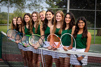 Boylan Girls Varsity Tennis Seniors Photoshoot 10-4-2023