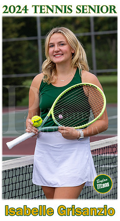 Boylan Girls Tennis Senior 2024 Isabelle Grisanzio