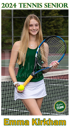 Boylan Girls Tennis Senior 2024 Emma Kirkham