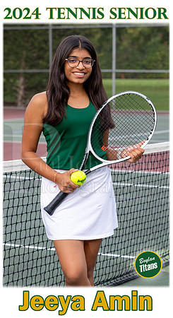 Boylan Girls Tennis Senior 2024 Jeeya Amin