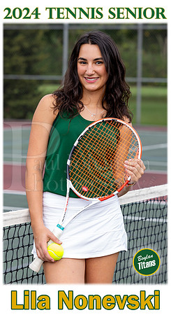 Boylan Girls Tennis Senior 2024 Lila Nonevski