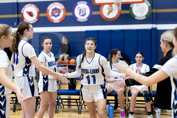 Rockford Christian Girls Varsity Basketball vs Lutheran 1-13-2025-0048