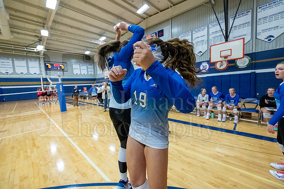 Rockford Christian Girls Varsity Volleyball vs Stillman Valley 10-17-2023-0300
