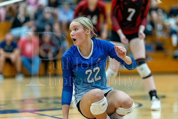 Rockford Christian Girls Varsity Volleyball vs Stillman Valley 10-17-2023-0550