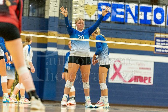 Rockford Christian Girls Varsity Volleyball vs Stillman Valley 10-17-2023-0703