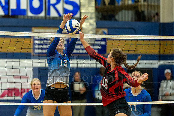 Rockford Christian Girls Varsity Volleyball vs Stillman Valley 10-17-2023-0811