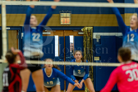 Rockford Christian Girls Varsity Volleyball vs Stillman Valley 10-17-2023-0821