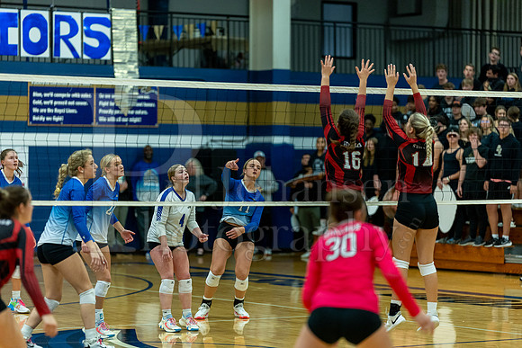 Rockford Christian Girls Varsity Volleyball vs Stillman Valley 10-17-2023-0831