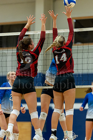 Rockford Christian Girls Varsity Volleyball vs Stillman Valley 10-17-2023-0903