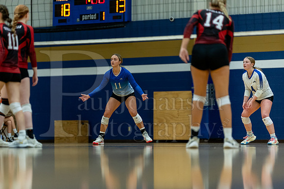 Rockford Christian Girls Varsity Volleyball vs Stillman Valley 10-17-2023-0924