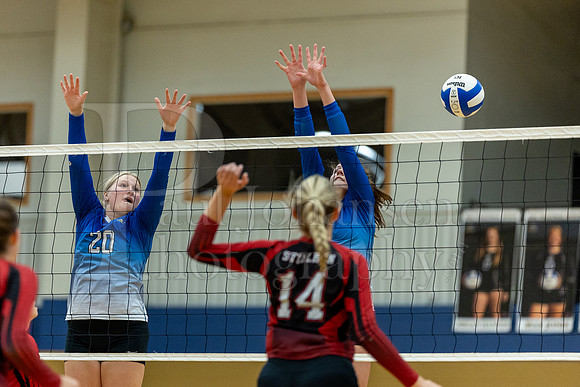 Rockford Christian Girls Varsity Volleyball vs Stillman Valley 10-17-2023-0956