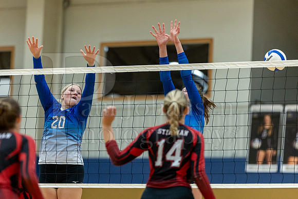 Rockford Christian Girls Varsity Volleyball vs Stillman Valley 10-17-2023-0957