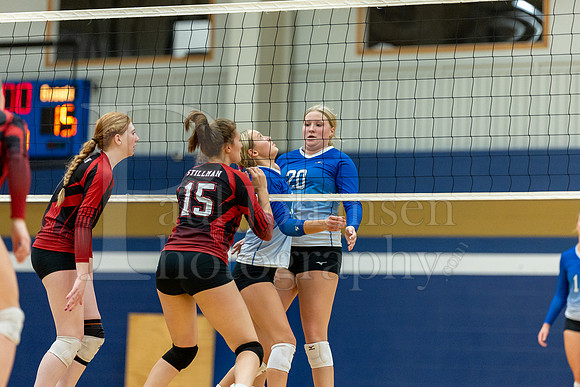 Rockford Christian Girls Varsity Volleyball vs Stillman Valley 10-17-2023-1002