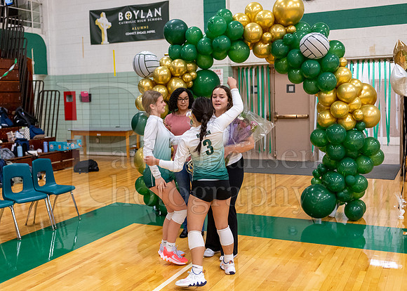 Boylan Girls Varsity Volleyball vs Auburn 10-19-2023 Senior Night-0077