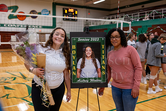 Boylan Girls Varsity Volleyball vs Auburn 10-19-2023 Senior Night-0096