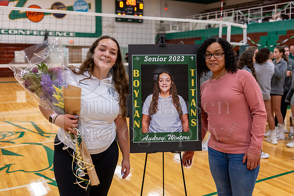 Boylan Girls Varsity Volleyball vs Auburn 10-19-2023 Senior Night-0099