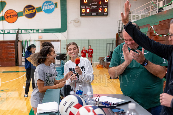Boylan Girls Varsity Volleyball vs Auburn 10-19-2023 Senior Night-0132