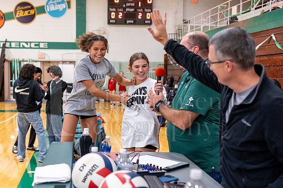 Boylan Girls Varsity Volleyball vs Auburn 10-19-2023 Senior Night-0138