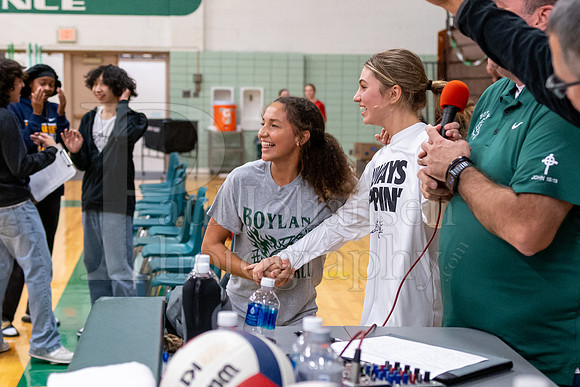 Boylan Girls Varsity Volleyball vs Auburn 10-19-2023 Senior Night-0139