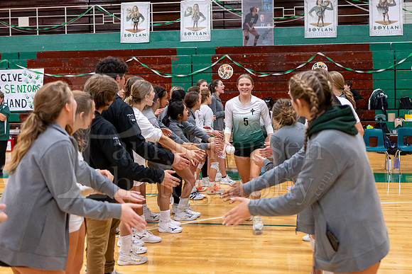 Boylan Girls Varsity Volleyball vs Auburn 10-19-2023 Senior Night-0172