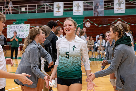 Boylan Girls Varsity Volleyball vs Auburn 10-19-2023 Senior Night-0180