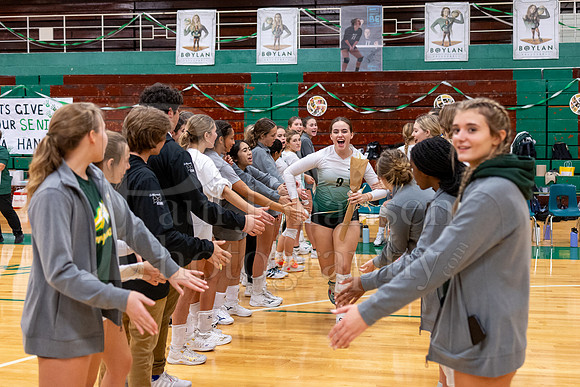 Boylan Girls Varsity Volleyball vs Auburn 10-19-2023 Senior Night-0185