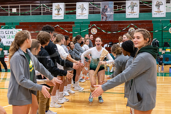 Boylan Girls Varsity Volleyball vs Auburn 10-19-2023 Senior Night-0187