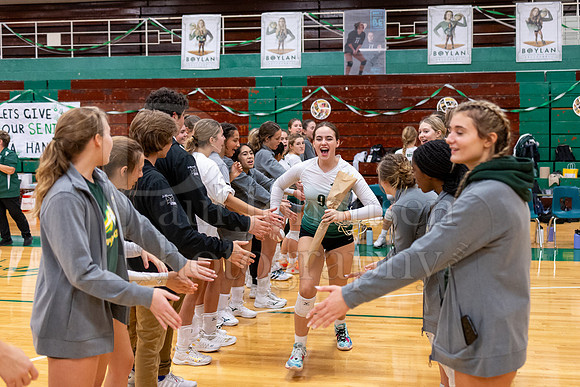 Boylan Girls Varsity Volleyball vs Auburn 10-19-2023 Senior Night-0188