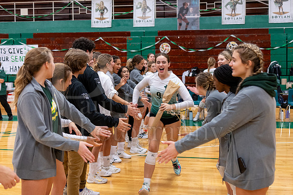 Boylan Girls Varsity Volleyball vs Auburn 10-19-2023 Senior Night-0189