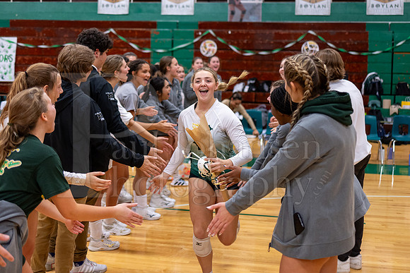 Boylan Girls Varsity Volleyball vs Auburn 10-19-2023 Senior Night-0226