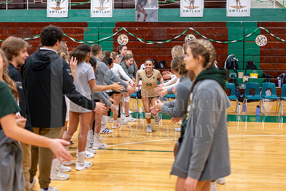 Boylan Girls Varsity Volleyball vs Auburn 10-19-2023 Senior Night-0245