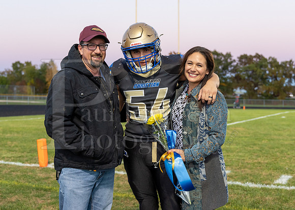 Rockford Christian Varsity Football vs Oregon 10-20-2023 Senior Night-0925