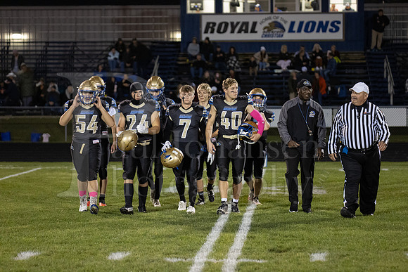 Rockford Christian Varsity Football vs Oregon 10-20-2023 Senior Night-1376