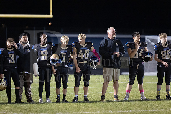 Rockford Christian Varsity Football vs Oregon 10-20-2023 Senior Night-1413