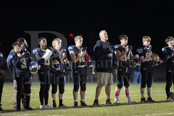 Rockford Christian Varsity Football vs Oregon 10-20-2023 Senior Night-1428