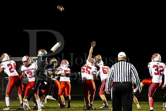 Rockford Christian Varsity Football vs Oregon 10-20-2023 Senior Night-1750