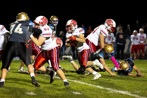 Rockford Christian Varsity Football vs Oregon 10-20-2023 Senior Night-1935