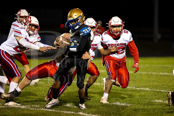 Rockford Christian Varsity Football vs Oregon 10-20-2023 Senior Night-2019