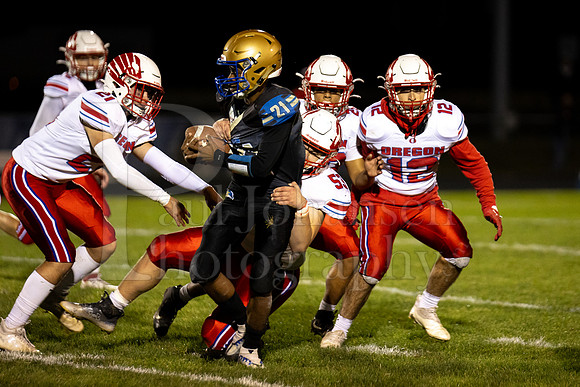 Rockford Christian Varsity Football vs Oregon 10-20-2023 Senior Night-2020