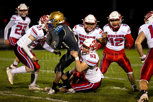 Rockford Christian Varsity Football vs Oregon 10-20-2023 Senior Night-2022