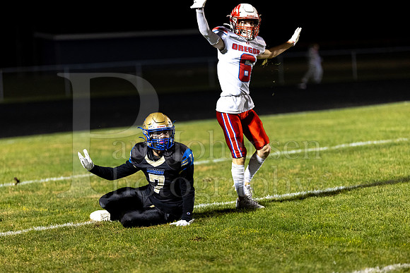 Rockford Christian Varsity Football vs Oregon 10-20-2023 Senior Night-2224
