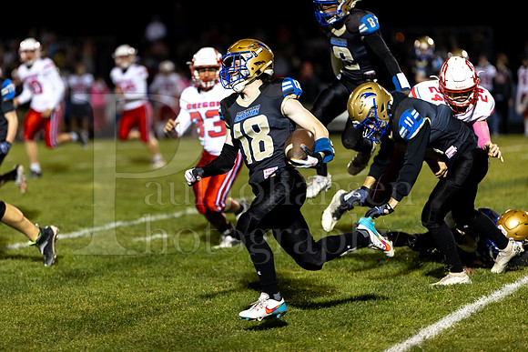 Rockford Christian Varsity Football vs Oregon 10-20-2023 Senior Night-2379