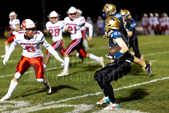 Rockford Christian Varsity Football vs Oregon 10-20-2023 Senior Night-2387