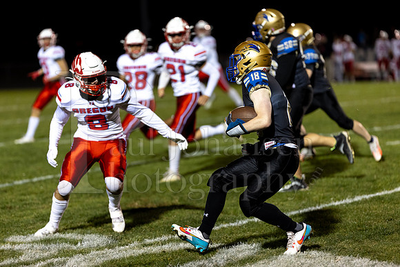 Rockford Christian Varsity Football vs Oregon 10-20-2023 Senior Night-2388