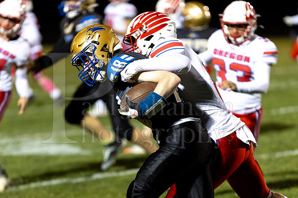Rockford Christian Varsity Football vs Oregon 10-20-2023 Senior Night-2406